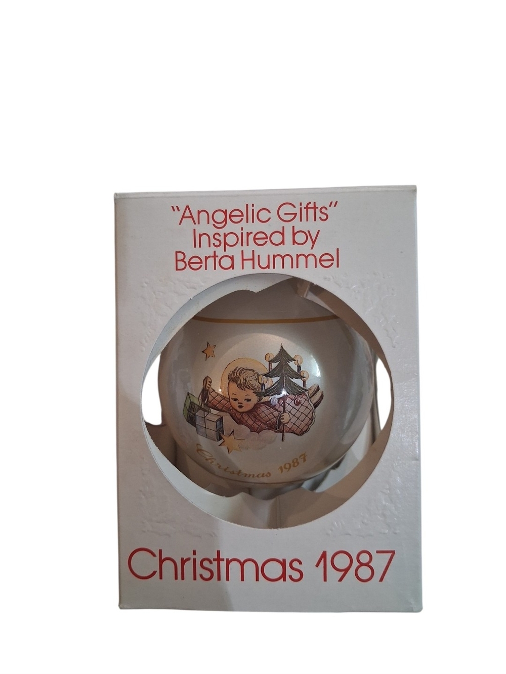 Inspired by Berta Hummel Christmas 1987 Ornament